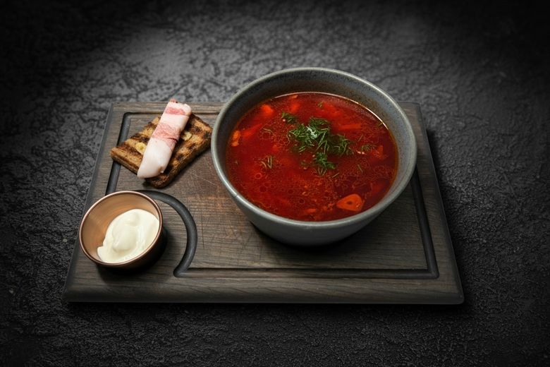 Борщ с говядиной