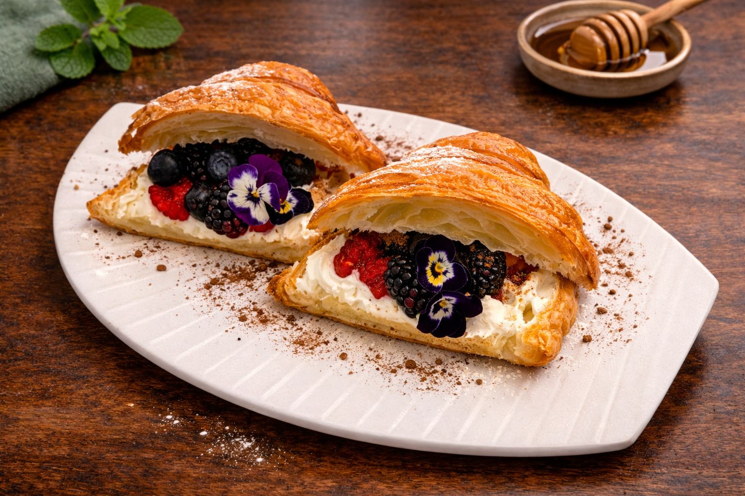 Круассан «Berry Cream» от шефа