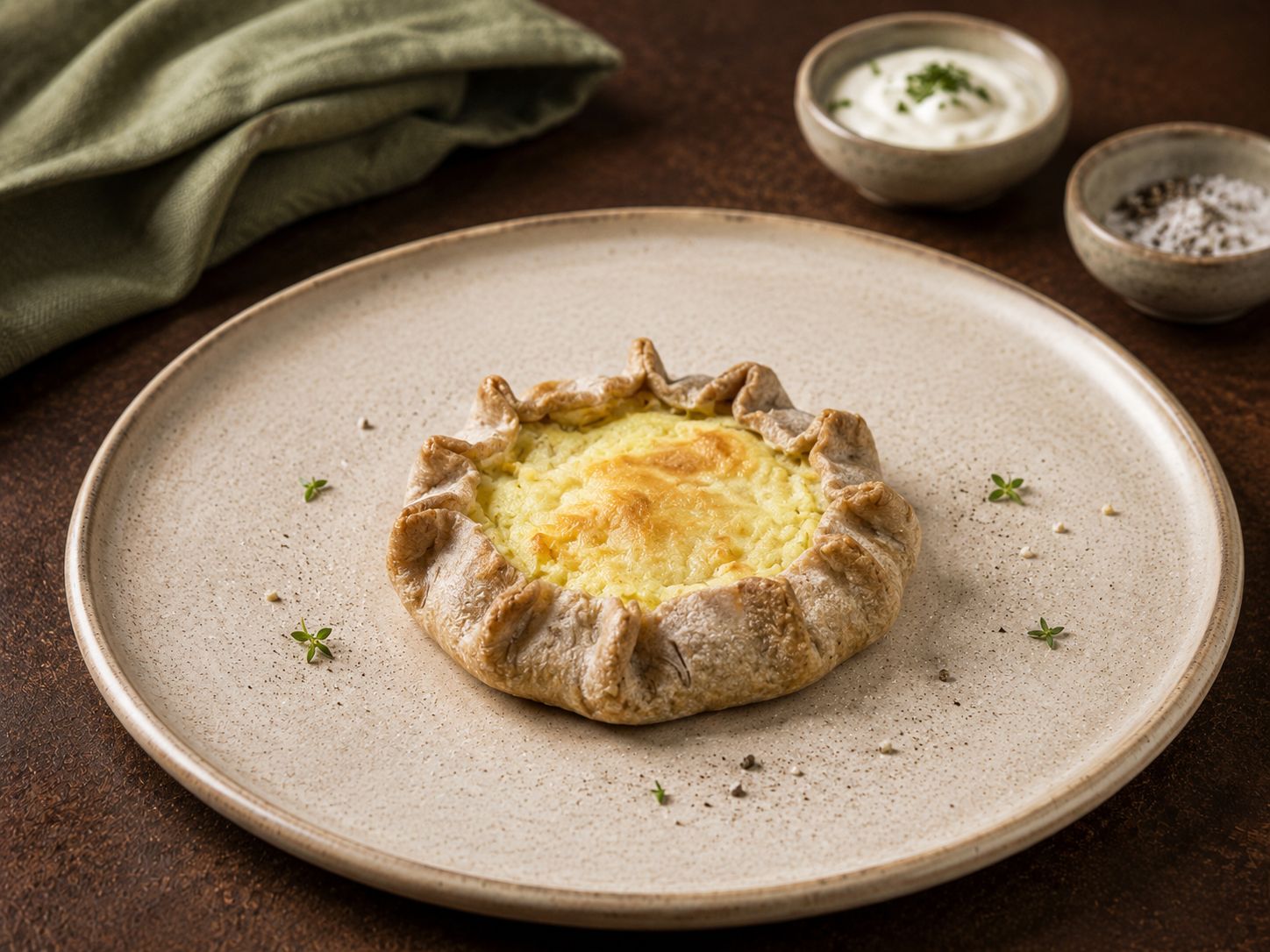 Калитка с картофелем, маленькая