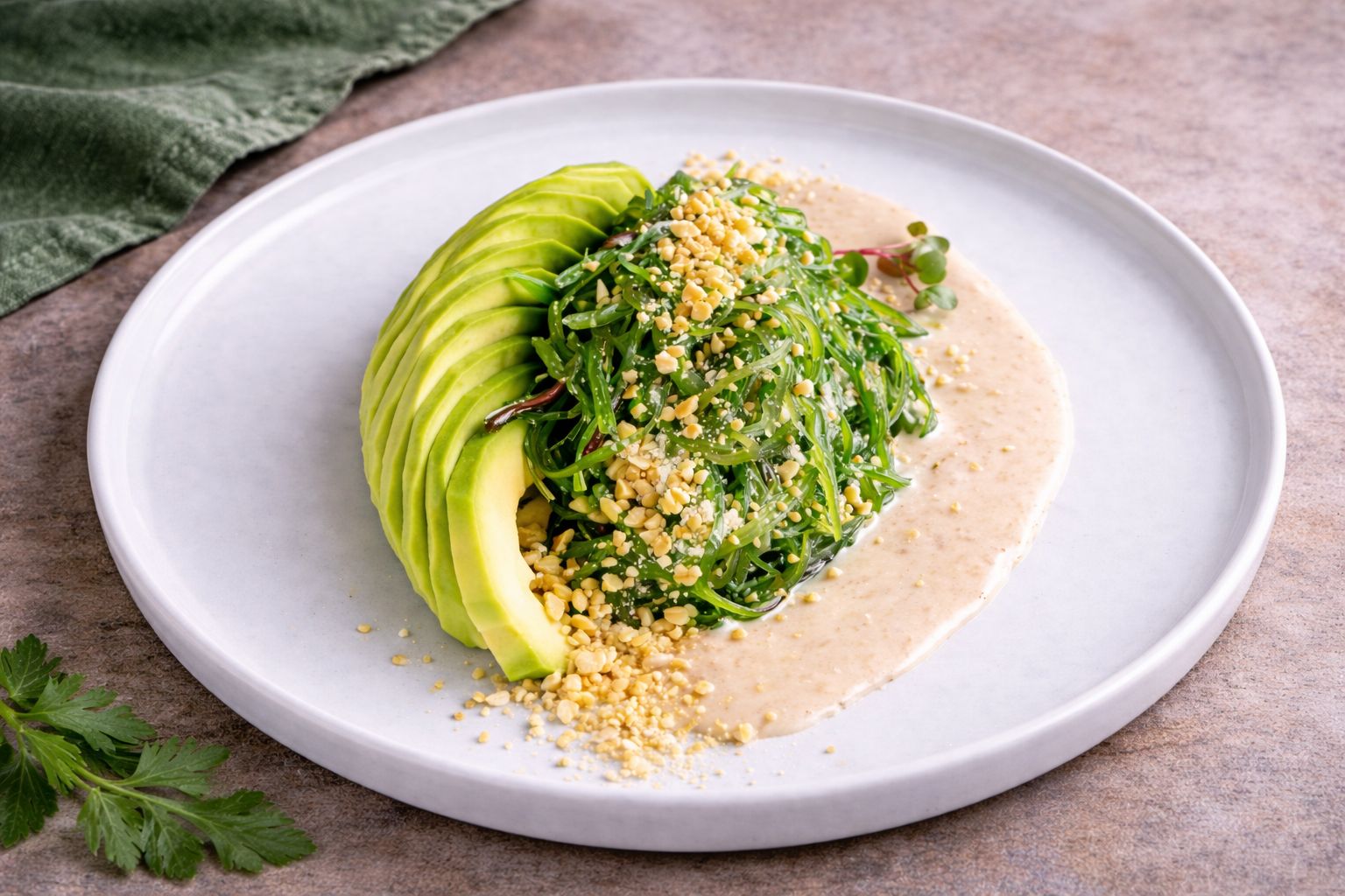 Салат-суперфуд Чука-Авокадо