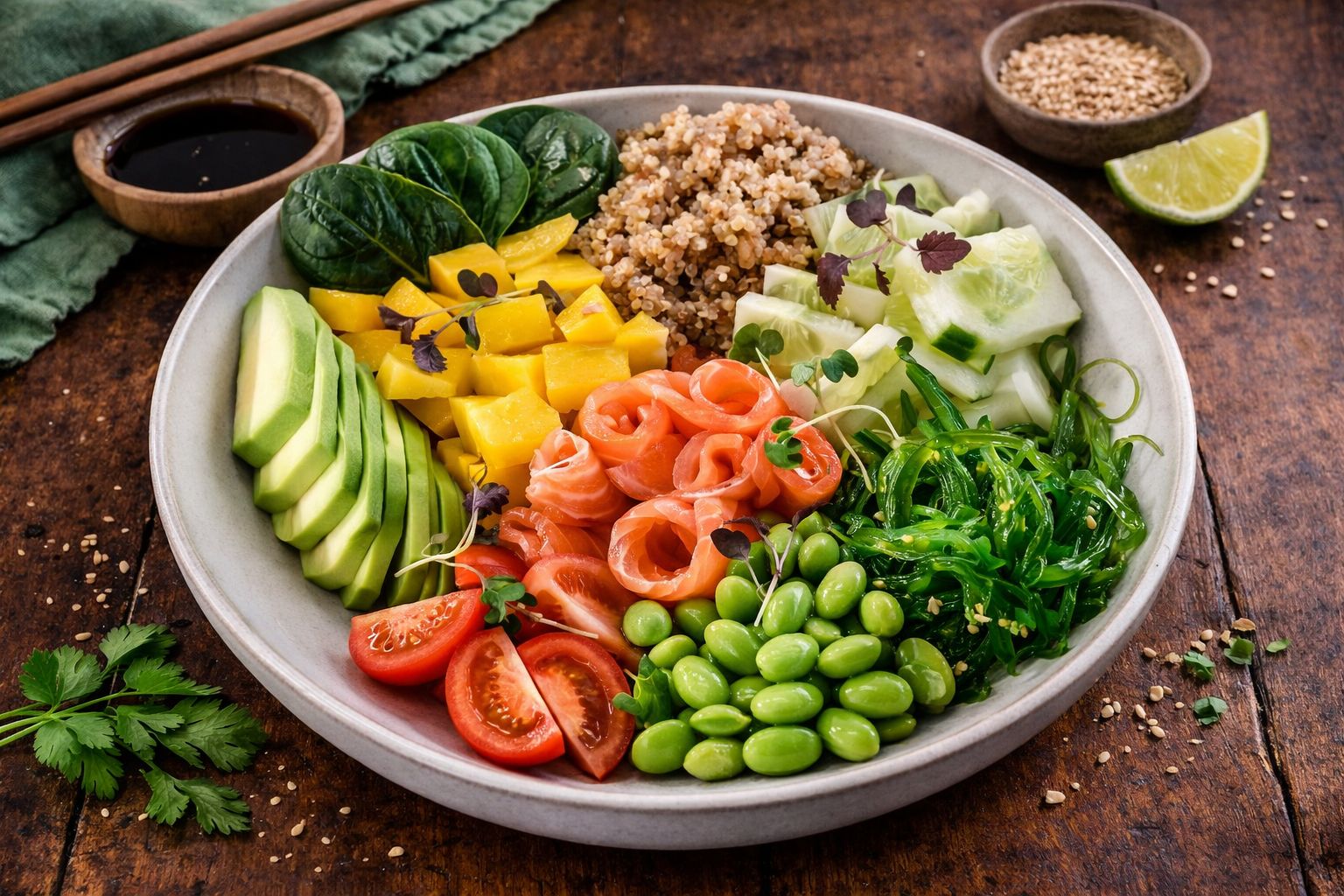 Поке Боул с манго