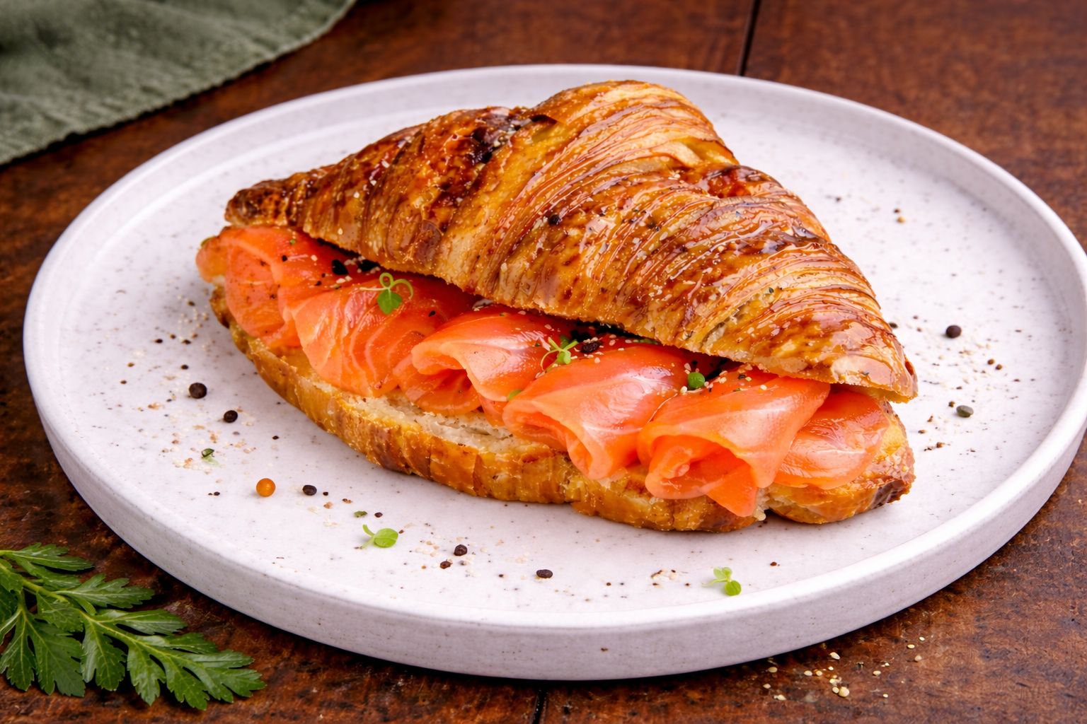 Круассан Сальмон