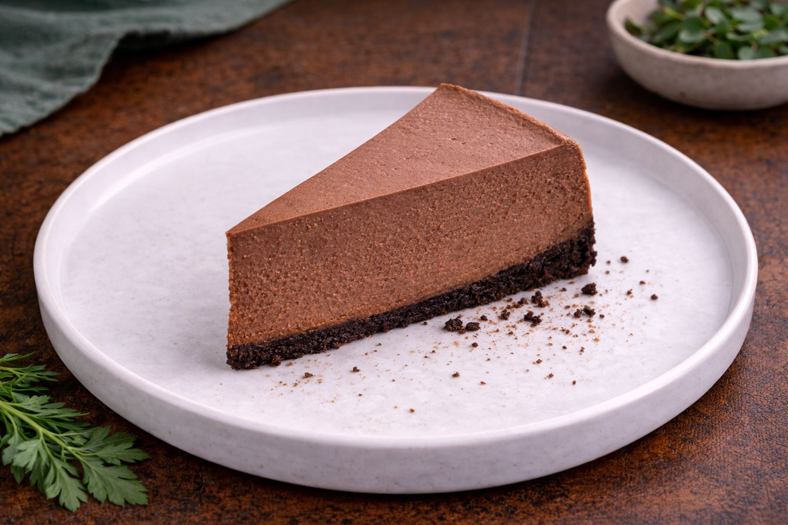 Чизкейк шоколадный