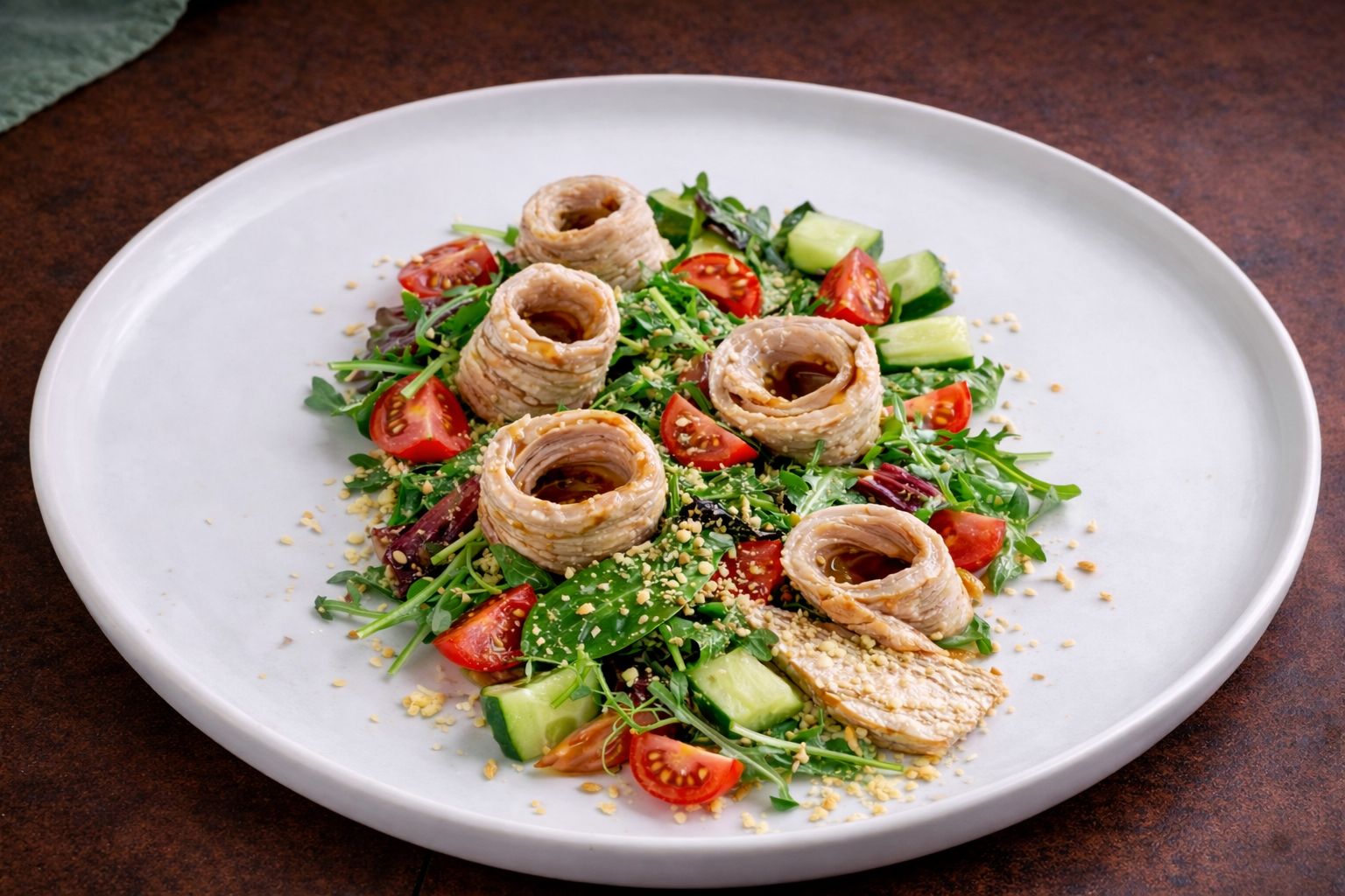 Салат Угорь-Тамаго