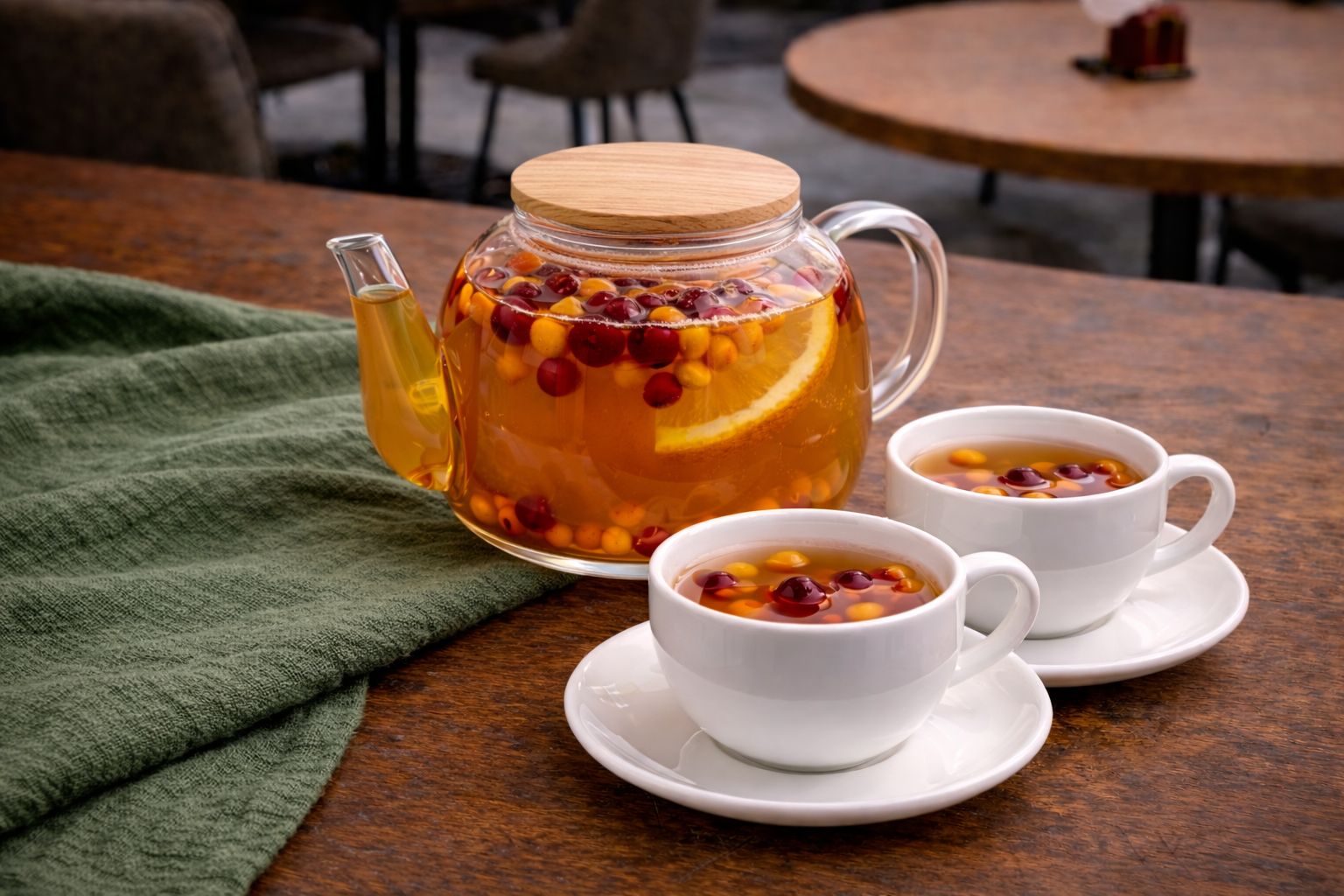 Этюд в янтарных тонах, чай 600 мл